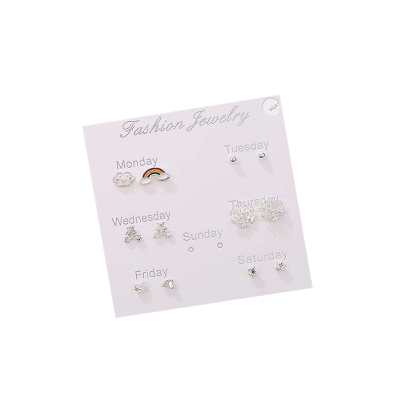 Earrings Girls' Simple And Lovely Suit Personality Student 1