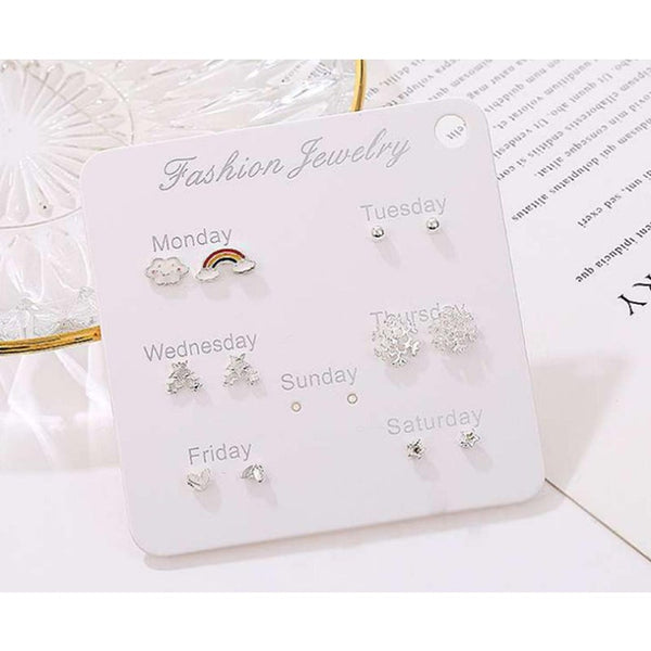 Earrings Girls' Simple And Lovely Suit Personality Student 1