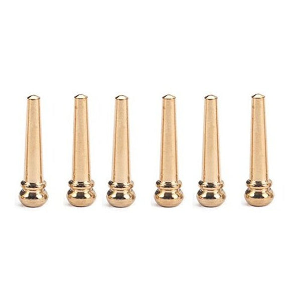 Gl20 Copper String Nails For Acoustic Guitars 6Pcs Gold