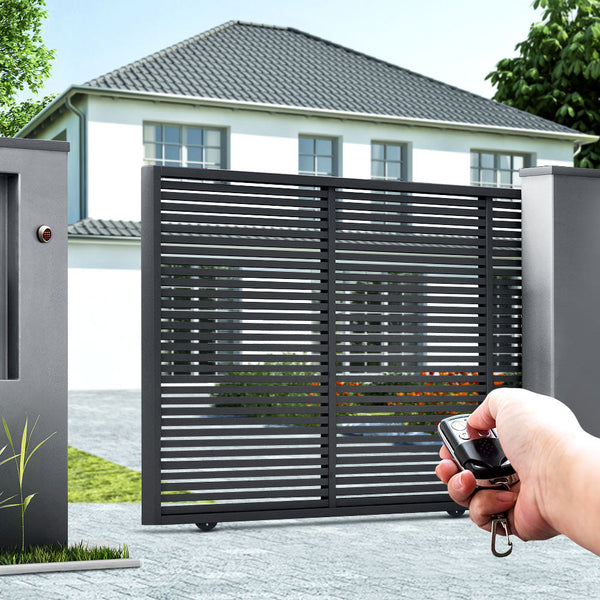 Gate Openers Lockmaster Auto Electric Sliding Gate Opener 1200Kg Keypad 6M Rails