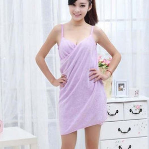 Comfortable Wear Bath Towel Mauve