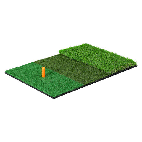 Nets, Cages & Mats Everfit Golf Hitting Mat Portable Drivingrange Practicetraining Aid 3 In 1