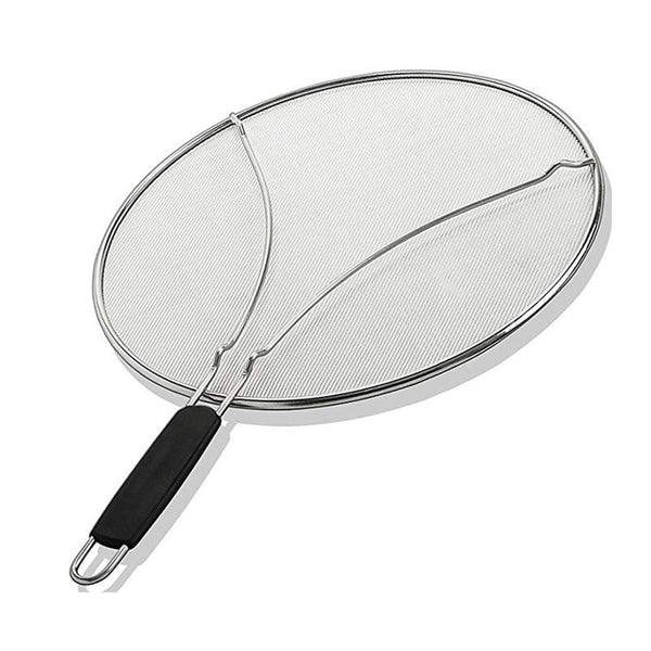 Cooking Utensils Grease Splatter Screen For Frying Pan 11.5 Inch Stops 99 Of Hot Oil Splash Protects Skin From Burns Guard Cooking