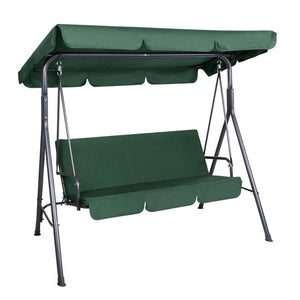 Swing Seats Gardeon Swing Chair Hammock Outdoor Furniture Garden Canopy Bench Seat Green