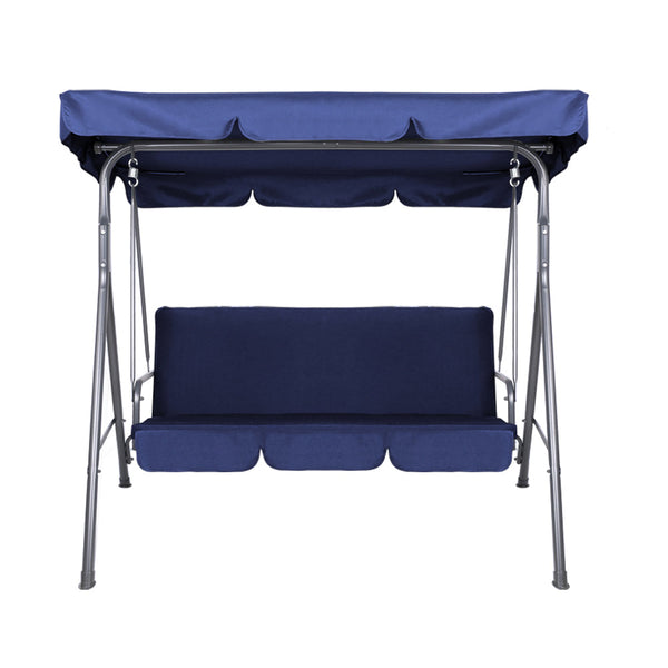 Swing Seats Gardeon Canopy Swing Chair Navy