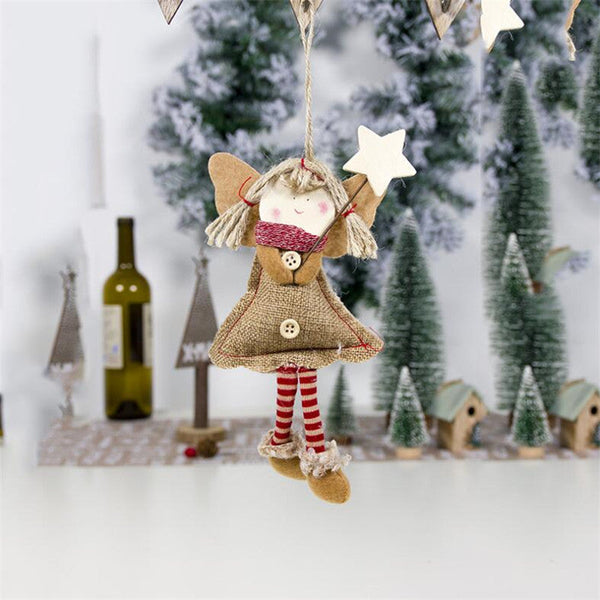 Seasonal Decorations Country Christmas Angels Ornament Pendant Decorations