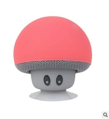 Audio Docks & Mini Speakers Wireless Cartoon Mini Mushroom Bluetooth Desktop Speaker Phone Bracket