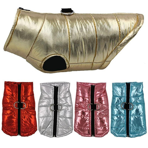 Dog Clothing & Shoes Shimmery Waterproof Dog Vest Pet Clothing