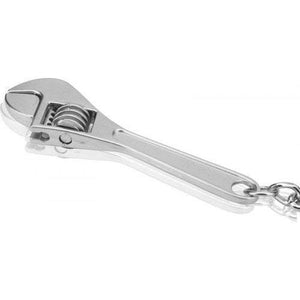 Necklaces Creative Mini Tool Model Wrench Key Chain Ring Silver