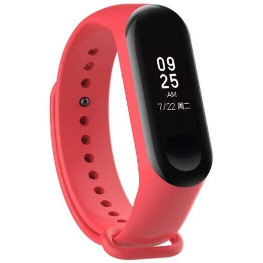 Watch Bands Watches Silicone Replacement Wristband For Xiaomi Mi Band 3 Red