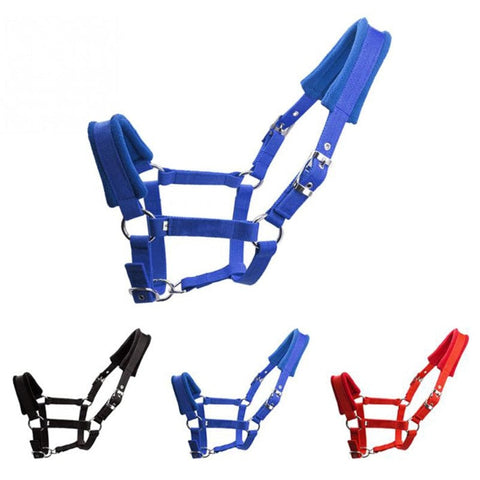 Horse Halters Soft Padded Pony Horse Halter Equestrian Equipment High Density Thickened