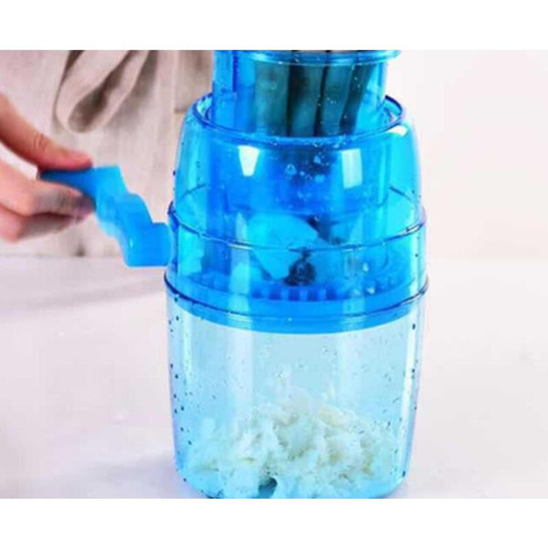 Countertop Ice Makers Hand Cranked Ice Machine Cutter Crusher Household Small Manual Grinder