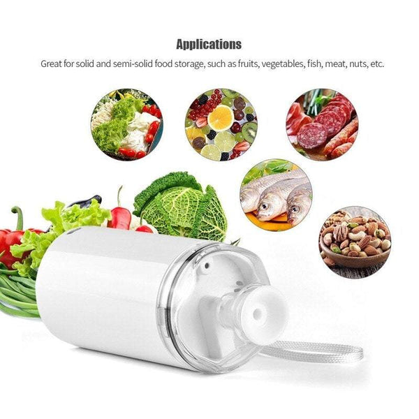 Vacuum Sealers Food Handheld Mini Machine Cordless Usb Rechargeable Sealing System Storage Saver