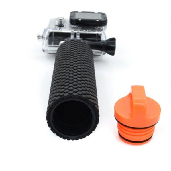 Handheld Selfie Stick Waterproof Floaty Buoyancy Rods For Gopro 3 / 4 Xiaoyi Sj Orange