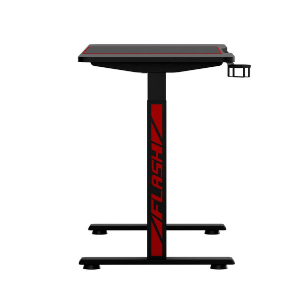 Standing Desks Artiss Electric Standing Desk Gaming Desks Sit Table Rgb Light Home Office