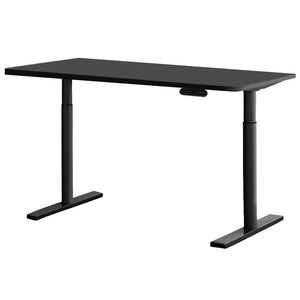 Standing Desks Artiss Electric Standing Desk Height Adjustable Sit Desks Table Black