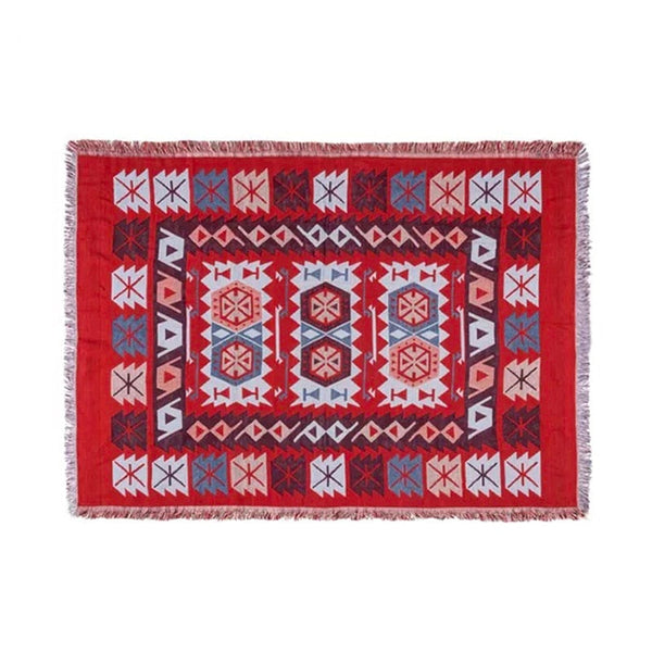 Throws & Afghans Boho Tribal Throw Blankets Picnic Rugs Bedroom Home Decor