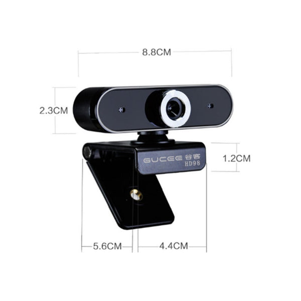 Webcams Hd Computer Camera With Microphone Free Drive Usb Suitable For Video Learn English Online