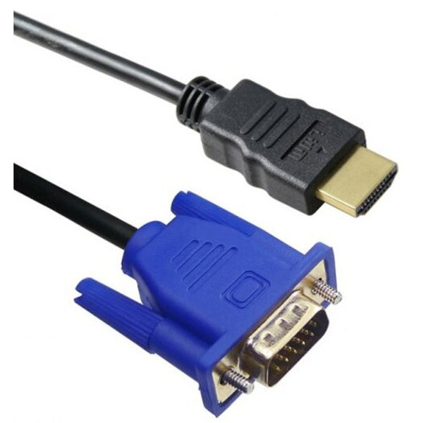 Monitor/AV Cables & Adapters Hdmi Compatible Male To Vga Cable 1080P 3M Converter For Pc/ Tv