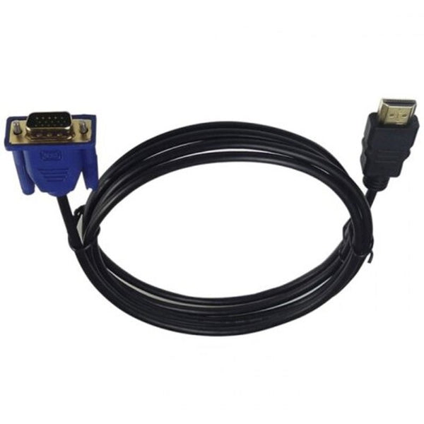 Monitor/AV Cables & Adapters Hdmi To Vga Cable Black