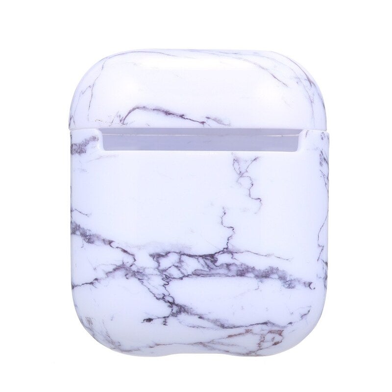 Headphone Protective Case For Airpods Hard Marble Box Headphones Shockproof 1