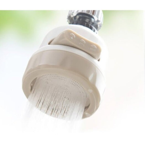 Water Filters Hession Adjustable Prevent Splash Faucet Filter 3Pcs White