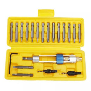 Drill Bits High Speed Steel Screwdriver Conversion Bit Countersunk Head Yellow