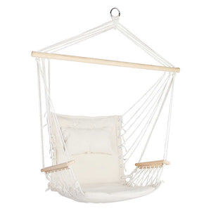 Swing Seats Gardeon Hammock Hanging Swing Chair Cream