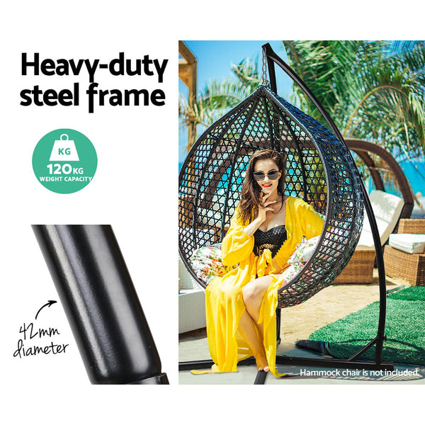 Hammocks Gardeon Outdoor Hammock A Shape Steel Frame