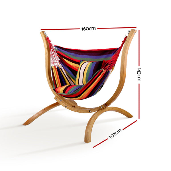 Hammocks Gardeon Hammock With Wooden Stand