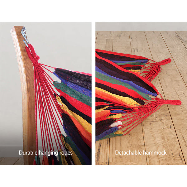 Hammocks Gardeon Hammock With Wooden Stand