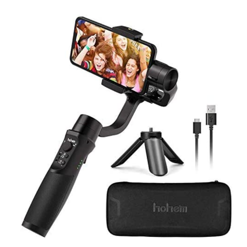 Stabilizers 3 Axis Handheld Gimbal Stabilizer For Smartphones Black