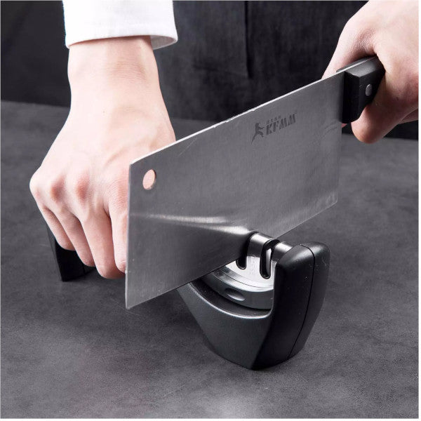 Home Kitchen Manual Sharpener Multi Function Sharpening Stone Rod Fast
