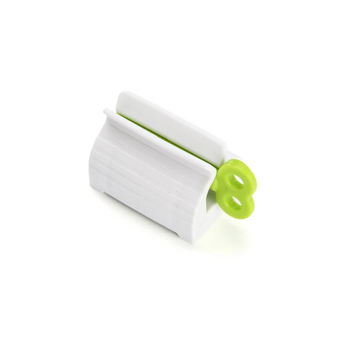 Tumblers & Toothbrush Holders Toothpaste Squeezer Device Multifunctional Dispenser Facial Cleanser Clips Green