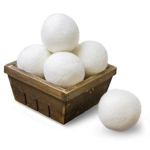 Laundry Ball 6Pcs 6Cm Wool Tumble Dryer Anti Static Balls Reusable Laundry Accessories