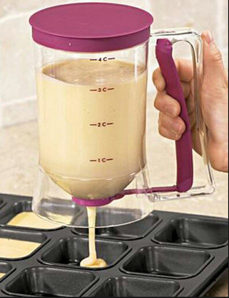 Measuring Cups, Jugs & Spoons Batter Dispenser Measuring Cup Baking Tool For Cupcakes And Pancakes