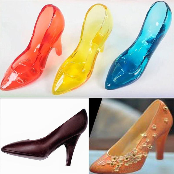 3D Chocolate Mini High Heel Shoes Mould Cake Decorating Tools Mold