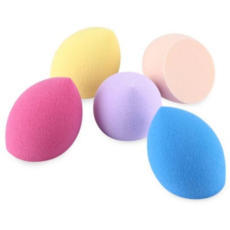 Huamianli 5Pcs Mixing Sponge Makeup Cosmetics Puff