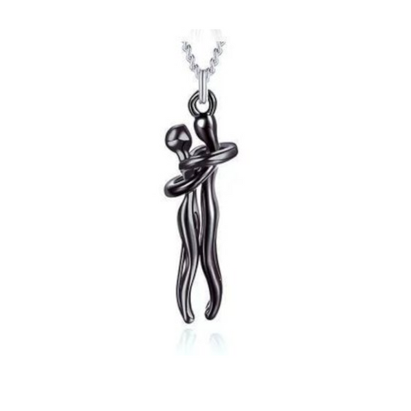 Necklaces & Pendants Hugging Couple Pendant Necklace Gift Idea