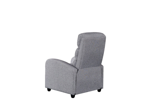 Sofas, Armchairs & Couches Luxury Fabric Recliner Chair Grey