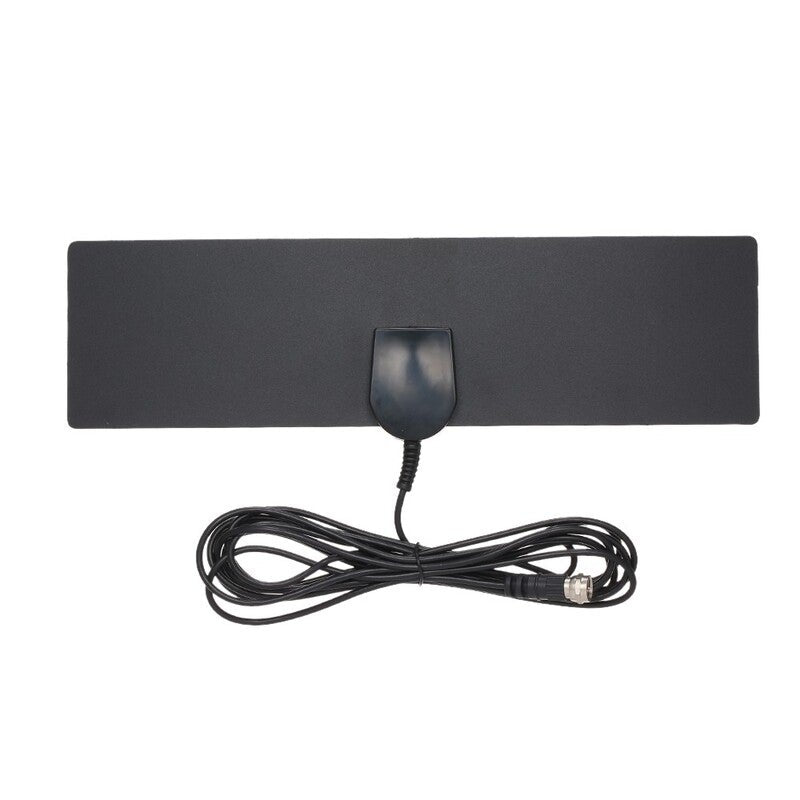 Indoor Hdtv Antenna Digital Tv Flat Panel Uhf Fm Signal Receiver