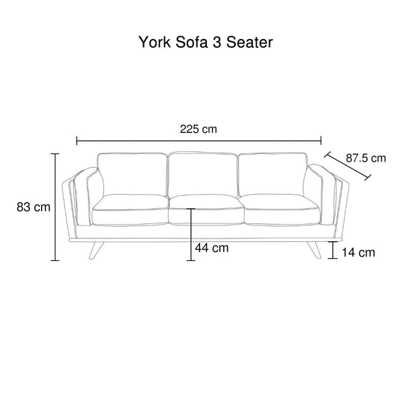 Sofas, Armchairs & Couches 3 Seater Sofa Beige Fabric Modern Lounge Set For Living Room Couch With Wooden Frame