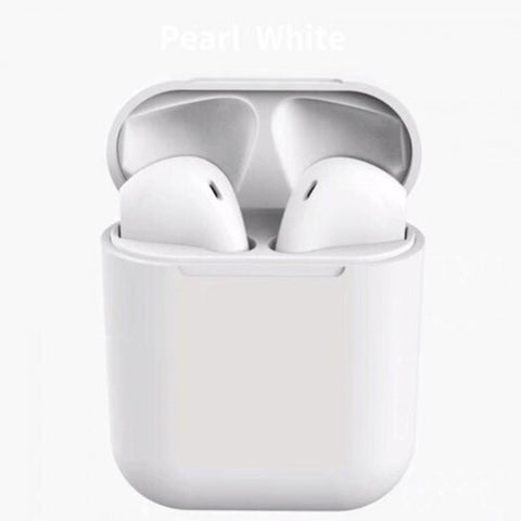 Earbuds Inpods 12 Wireless Bluetooth 5.0 Hifi Headphones Pop Up Touch For All Smart Phone Headset White