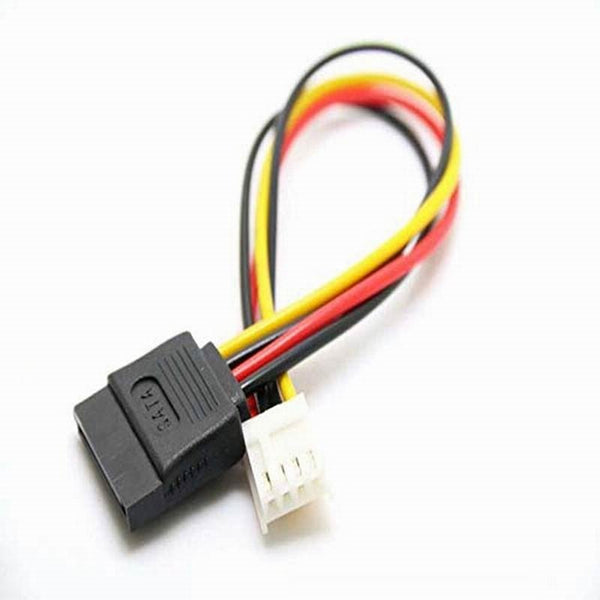 Power Cables & Connectors Itx Power Cord Sata 15P Female To Small 4Pin 2.54Mm Adapter Converter