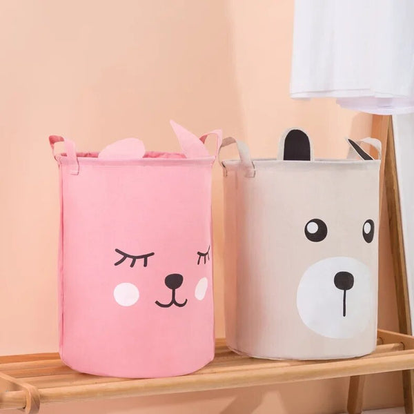 Hanging Closet Storage Storage Bag Bear Waterproof Folding Clothing Organizer For Home And Travel