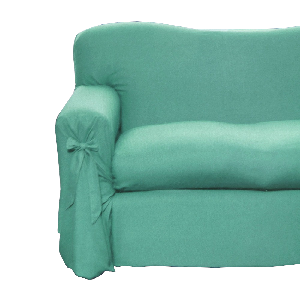 Slipcovers Jade Green Sofa Cover 2 To 3 Seater 230 X 420Cm