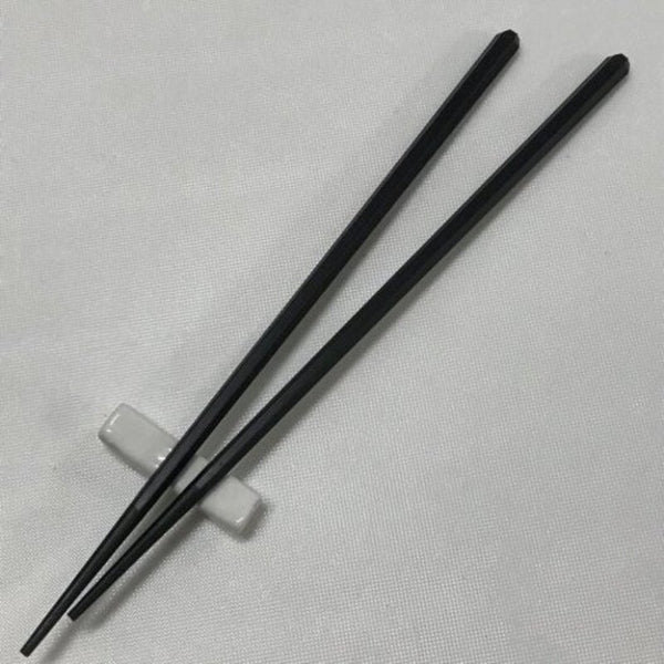 Chopsticks Japanese Style High End Restaurant Non Slip Temperature Natural Black 10 Pairs