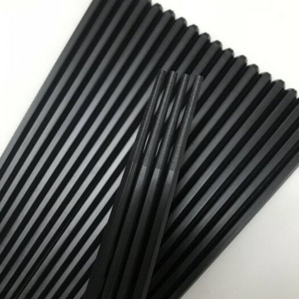 Chopsticks Japanese Style High End Restaurant Non Slip Temperature Natural Black 10 Pairs