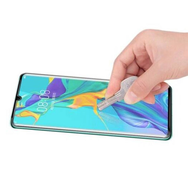 Screen Protectors 3D Curved Covered Full Screen Tempered Glass Film For Huawei P30 Pro Black