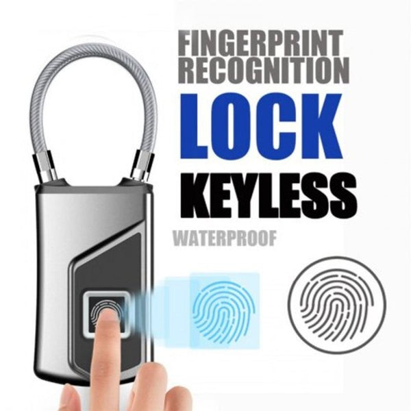 Door Locks & Lock Mechanisms Keyless Fingerprint Lock Waterproof Smart For Travel Journey Trunk Suitcase L1